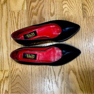 Von D Roxy Ballerina Flats- Vegan Goth